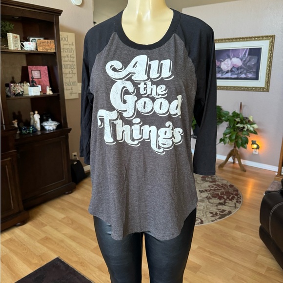 ChoSor “All The Good Things” 3/4 sleeves shirt-size M - Picture 1 of 9